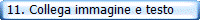  11. Collega immagine e testo